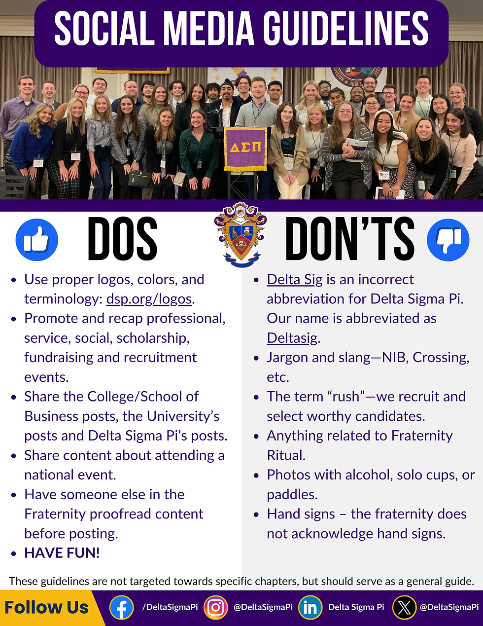 Social Media Dos and Don'ts