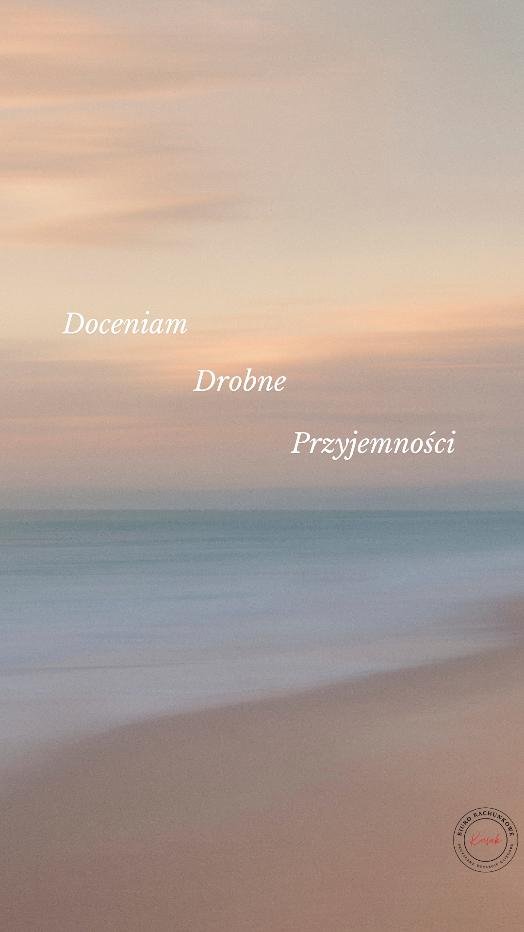 Doceniam drobne przyjemności