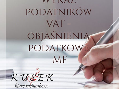 Wykaz podatników VAT