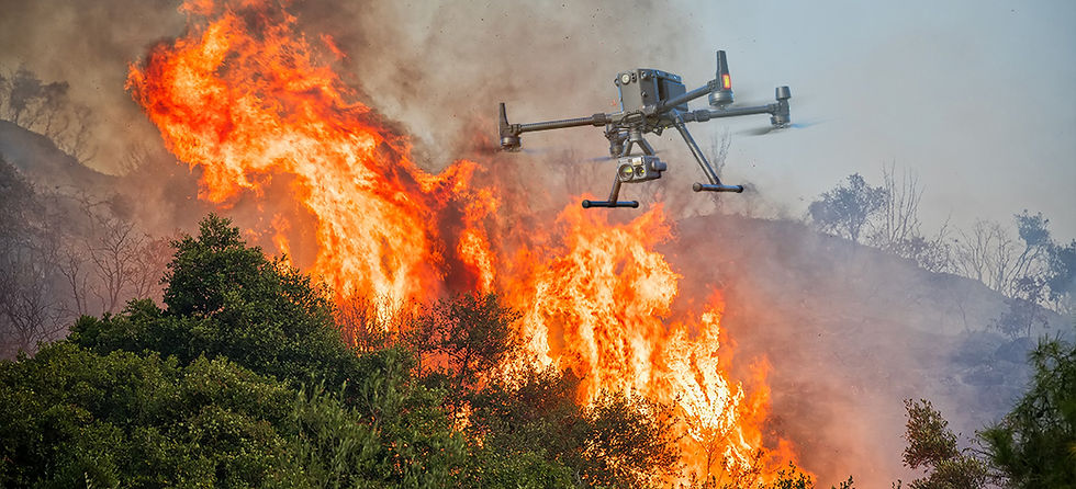 Drones no Combate a Incêndios