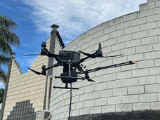 Limpeza com Drones DJI