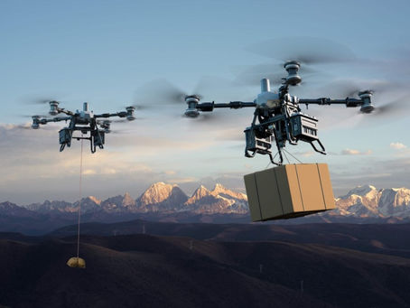 DJI Revoluciona Entregas com Drone FlyCart 100