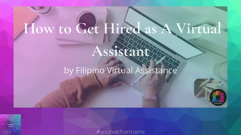 How to Get Hired as A Virtual Assistant