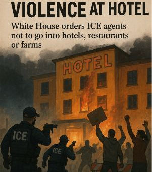 News Alert: President Trump Issues Official Orders To ICE To Not Raid Hotels, Restaurants, Or Farms.