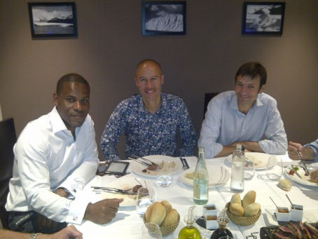 Lunch in Barcelona with one of the founding members of Amazon