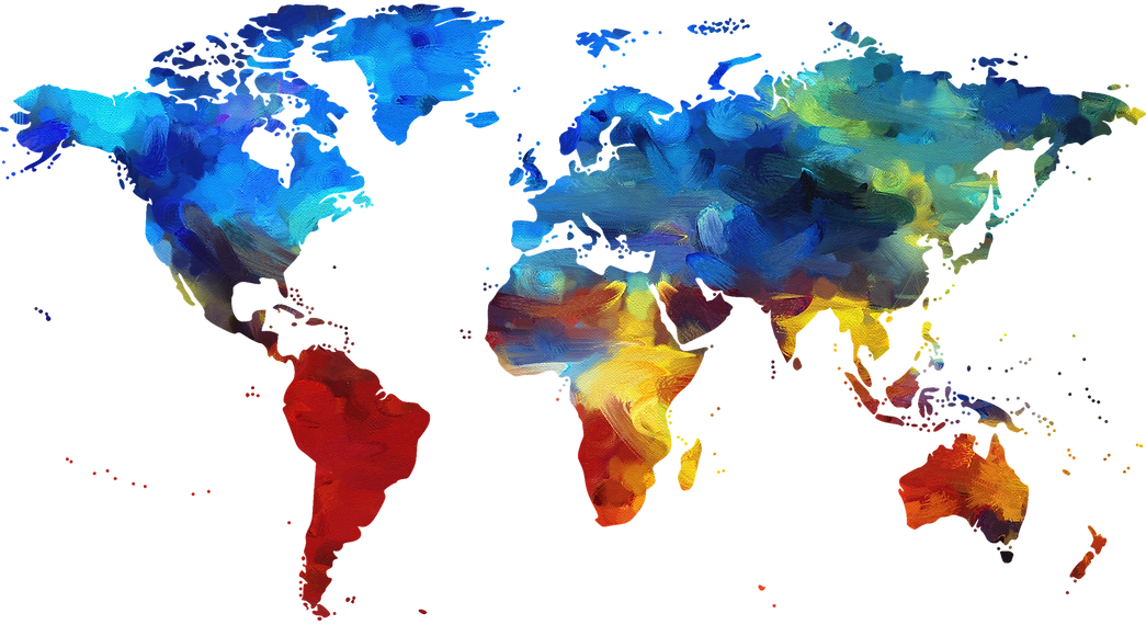 mapa del mudo