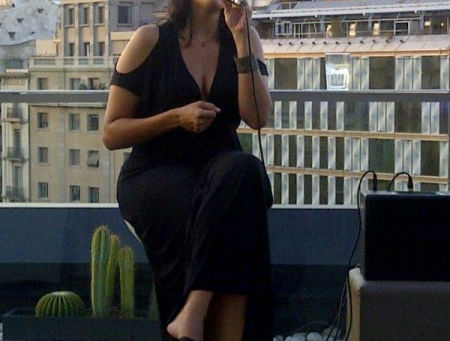 Jazz On a Terrace in Barcelona.