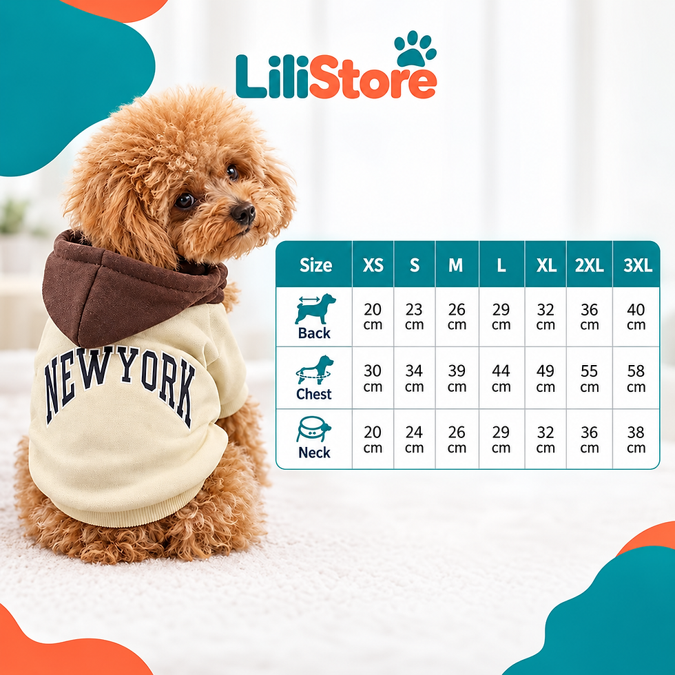 Miniatura: Hoodie de Algodão Felpudo para Animais