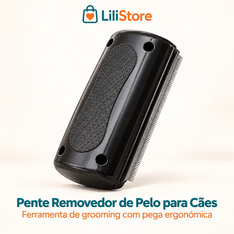 Pente Removedor de Subpelo para Cão – Pega Ergonómica – imagem do produto 1