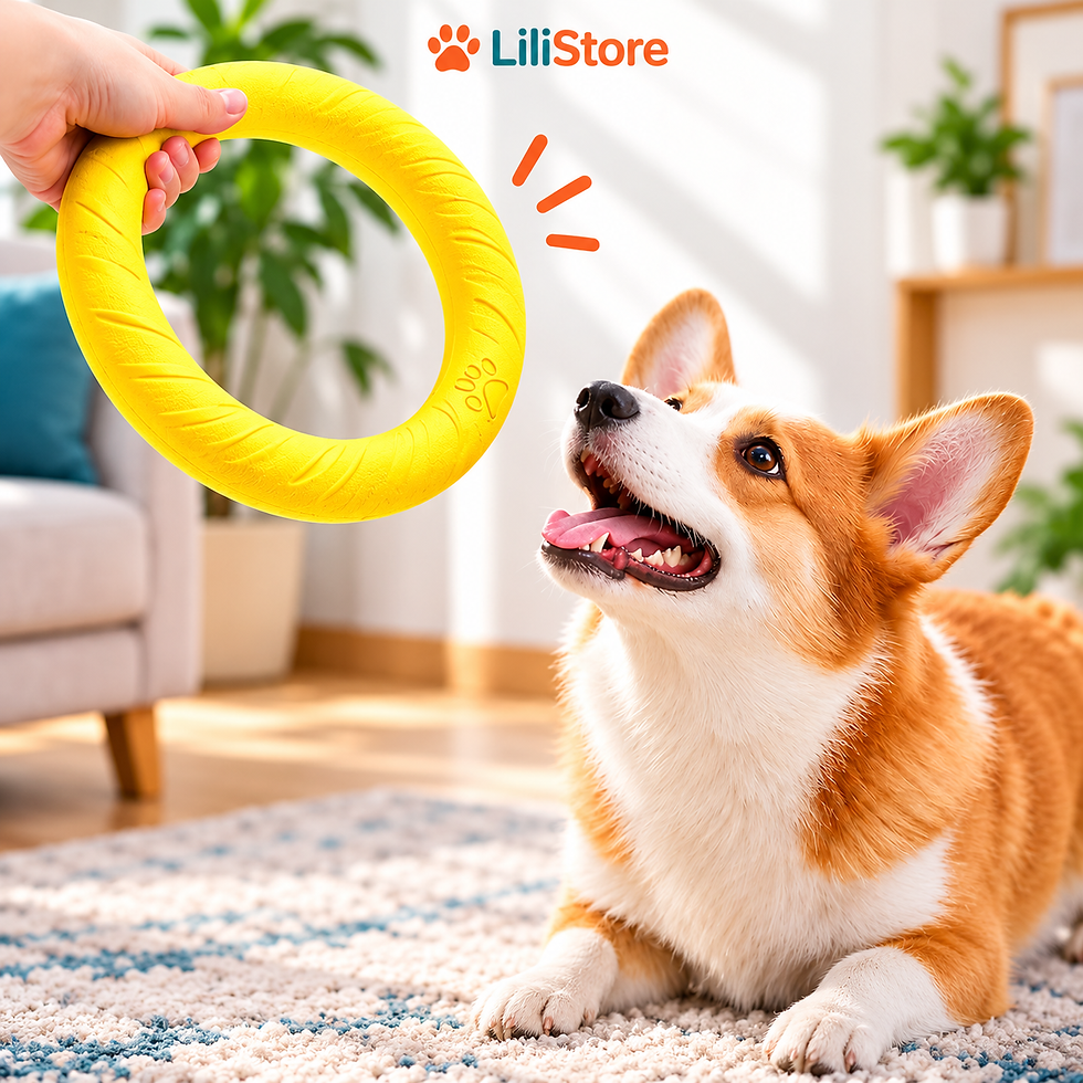 Miniatura: Brinquedo Flutuante em Forma de Anel para Cães