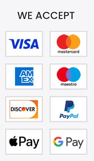 All major Card payments accepted.