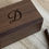 Thumbnail: Personalized Black Walnut Cufflink & Tie Clip Set