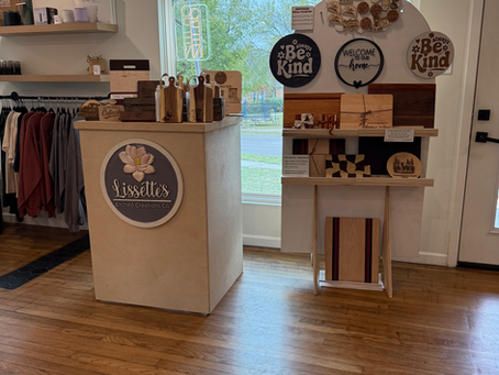 Pop Up Booth at Slow and Steady Coffee Shop in Elmwood, Oak Cliff