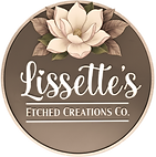 Lissette's Etched Creations Co. Logo