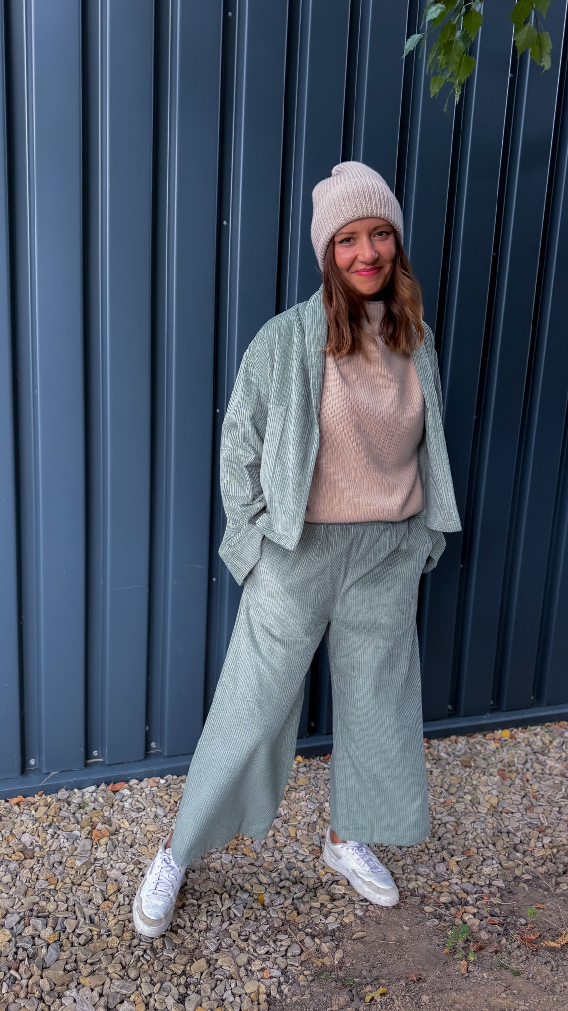 Culotte // CORD - faded green