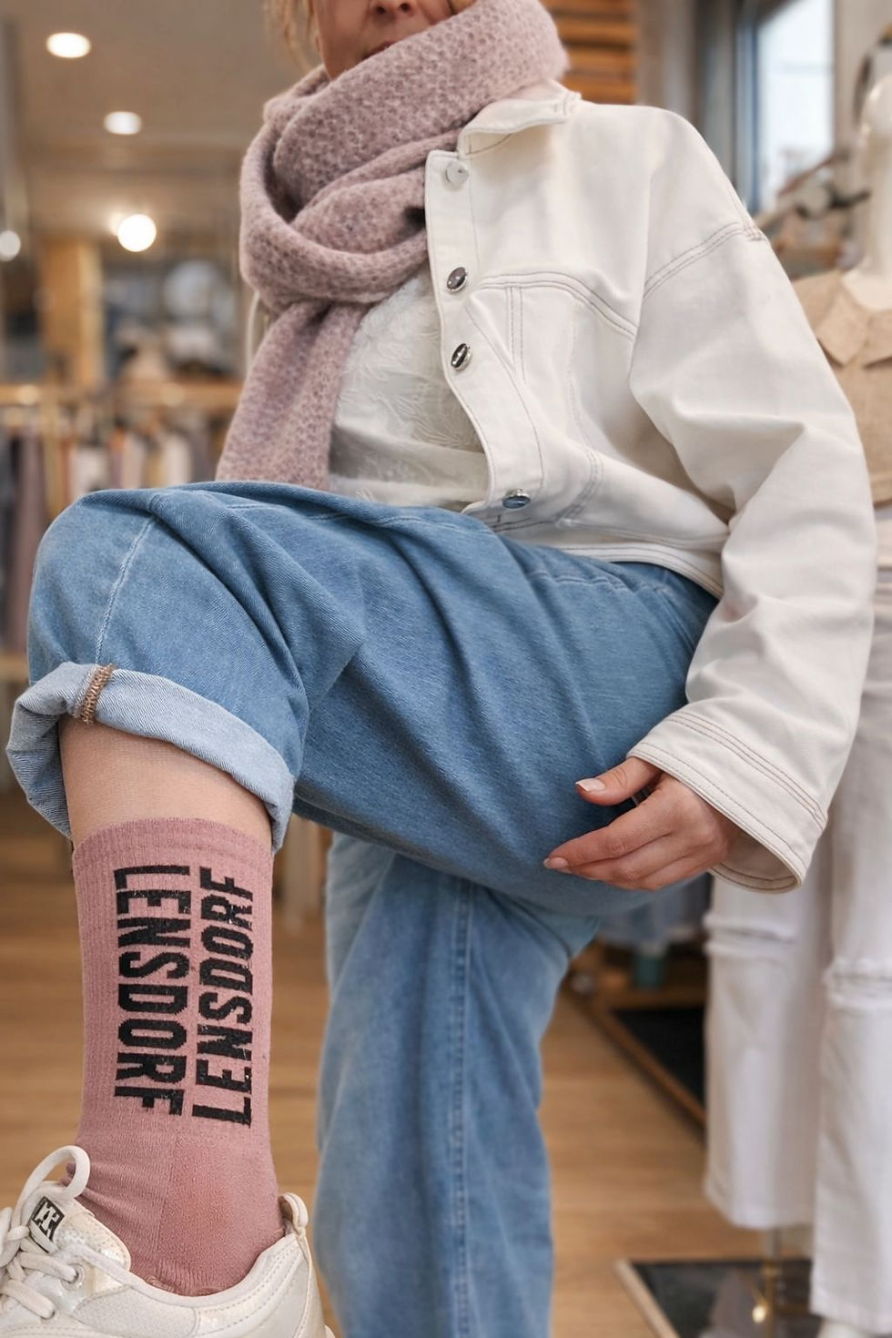 Miniaturbild: Socken // STUDIO LINE - soft mauve