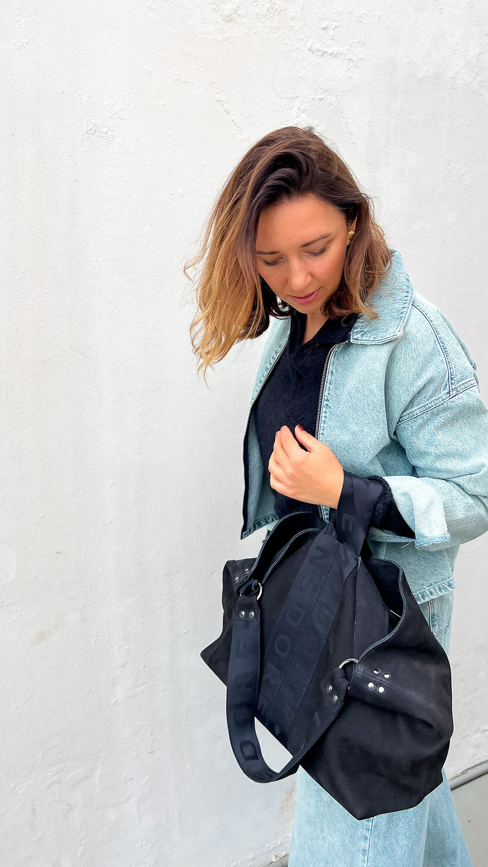 Miniaturbild: Jeansjacke // MALEA - light blue dirty wash