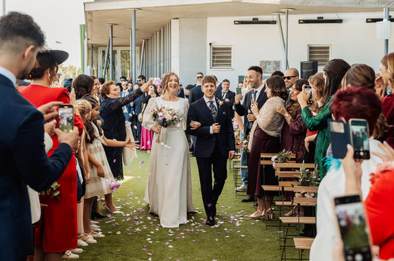 Ceremonia de boda en Restaurante Marisol Cadreita Navarra