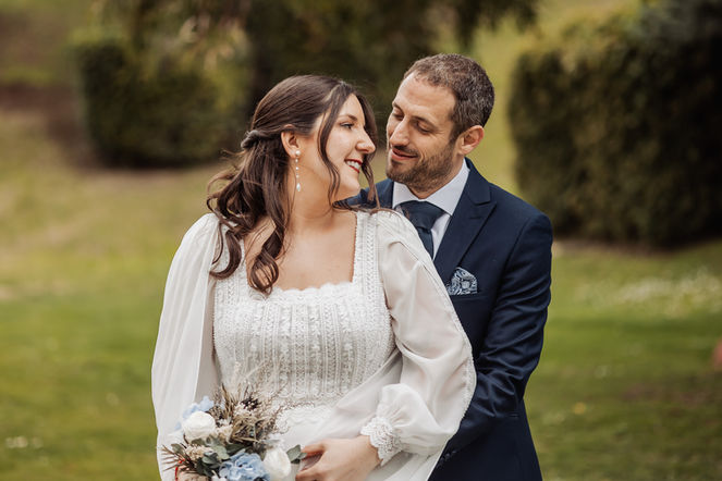 boda en zona chic eventos castejon navarra reportaje pareja