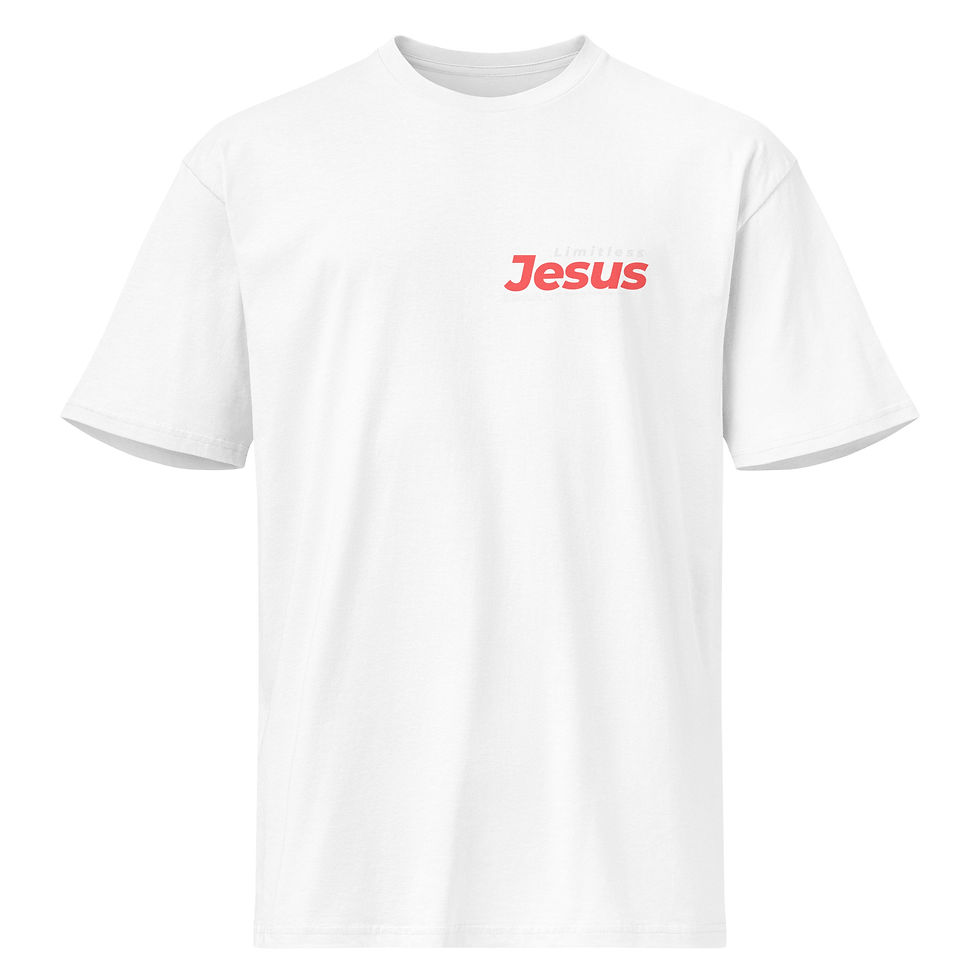 Thumbnail: Limitless Jesus I Men's Premium Short Sleeve Tee