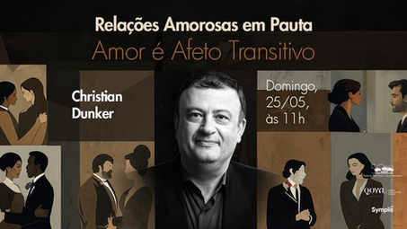 Christian Dunker fala sobre amor na Fundação Maria Luisa e Oscar Americano 