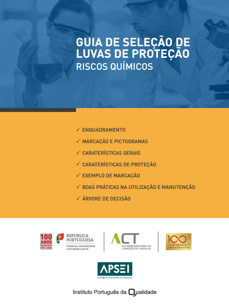 GUIA DE SELEÇÃO DE LUVAS DE PROTEÇÃO