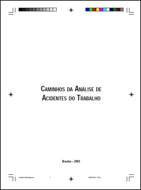 CAMINHOS DA ANÁLISE DE ACIDENTES DO