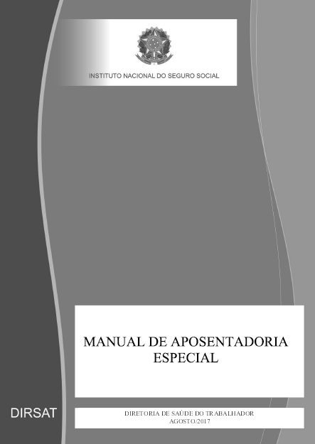 Manual de Aposentadoria Especial
