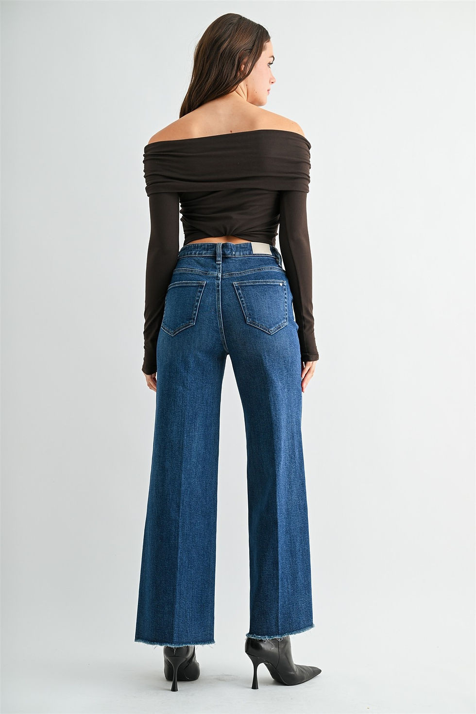 Thumbnail: high-rise trouser denim