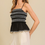 Thumbnail: smocked shell trim cami