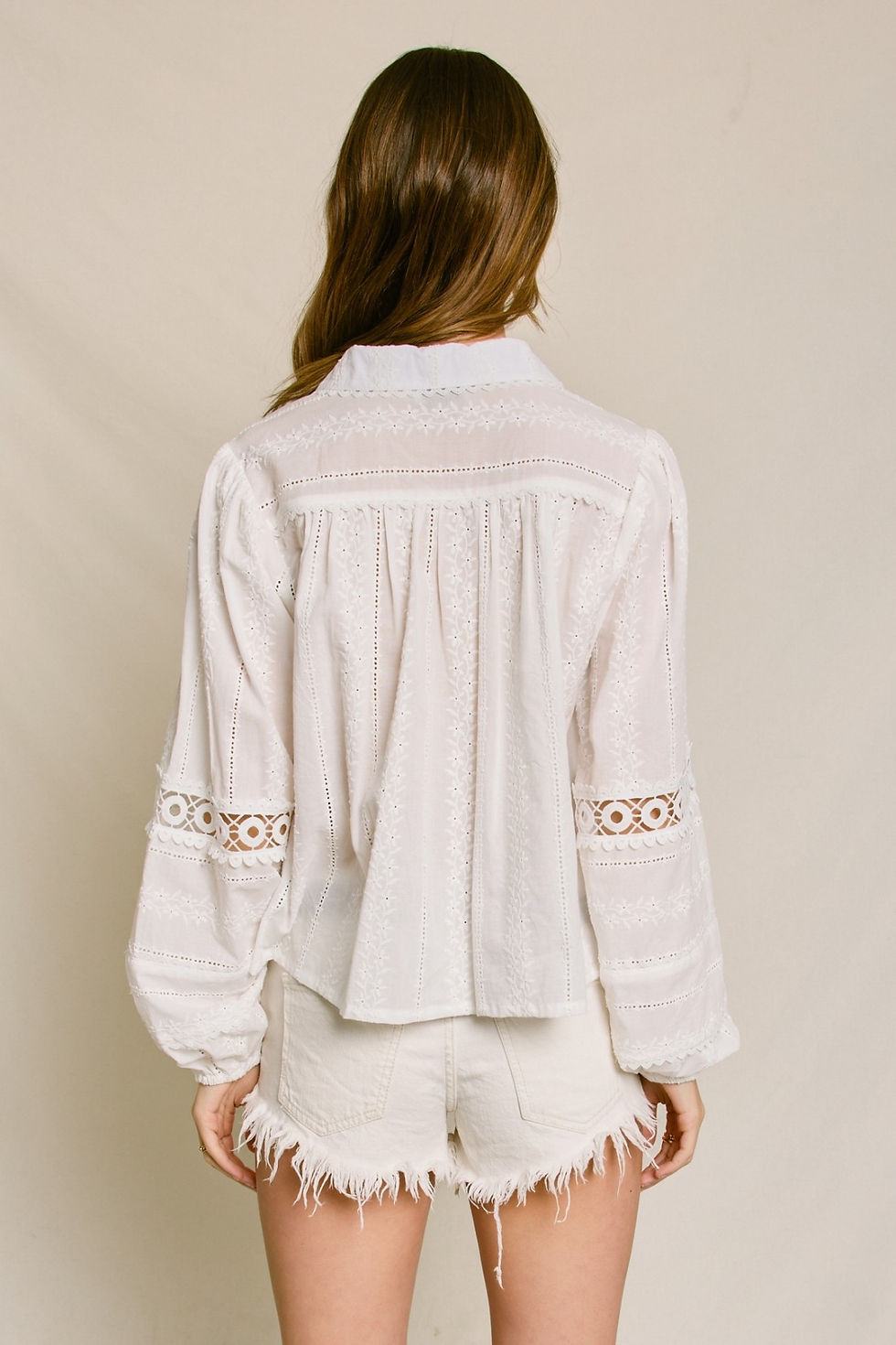 Thumbnail: eyelet lace top