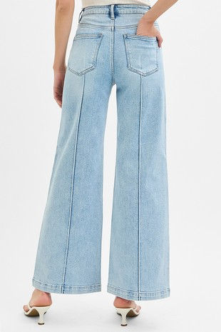 Thumbnail: high waist wide leg pintuck 
