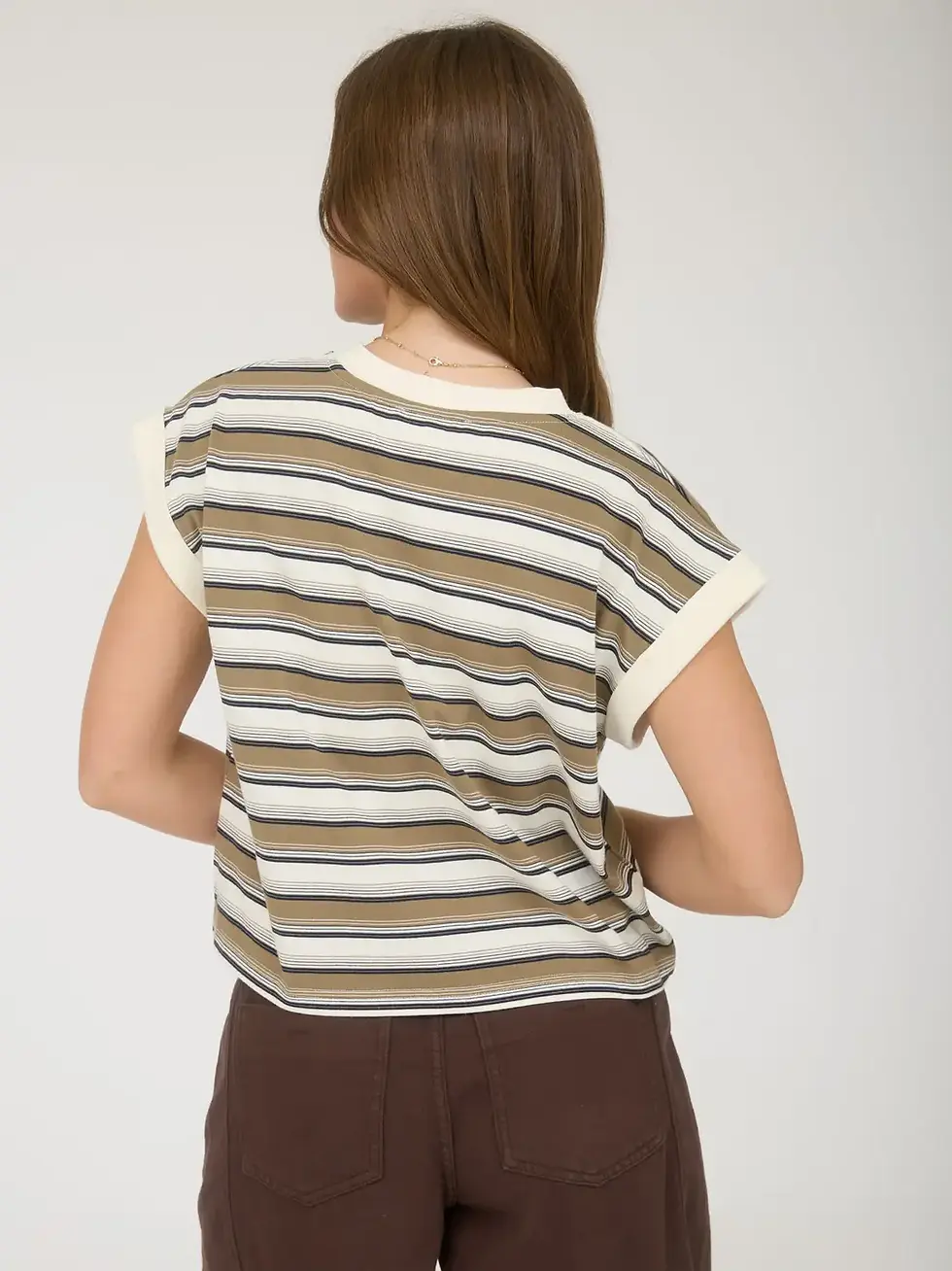 Thumbnail: striped boxy top