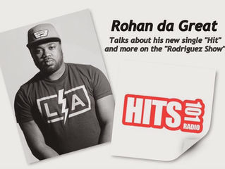 Rohan da Great talks music and more on The Rodriquez show.