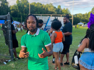 Rohan da Great performs at the Charlotte Caribbean Carnival
