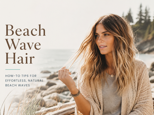 long beach wave hair woman on the beach