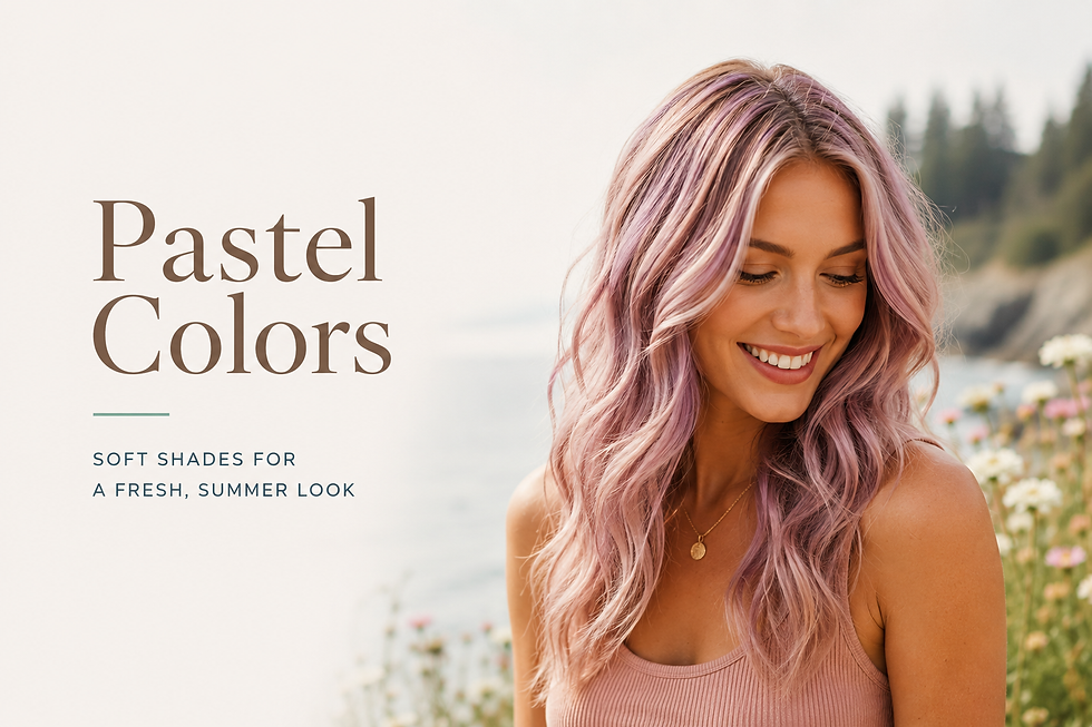 Pastel Colors for the hair