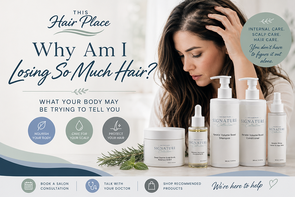 Why Am I Losing So Much Hair? What Your Body May Be Trying to Tell You