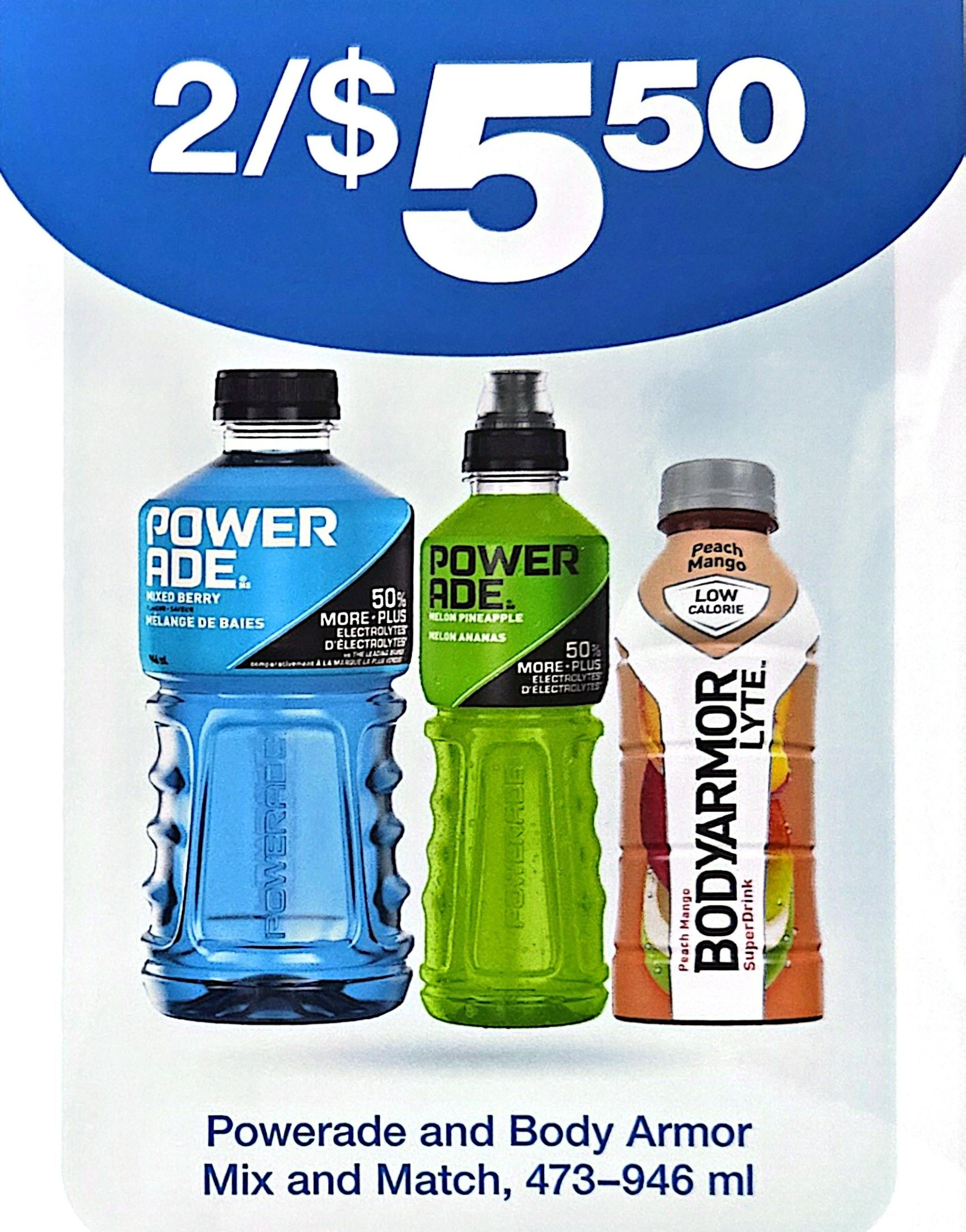 POWERADE, BODY ARMOR