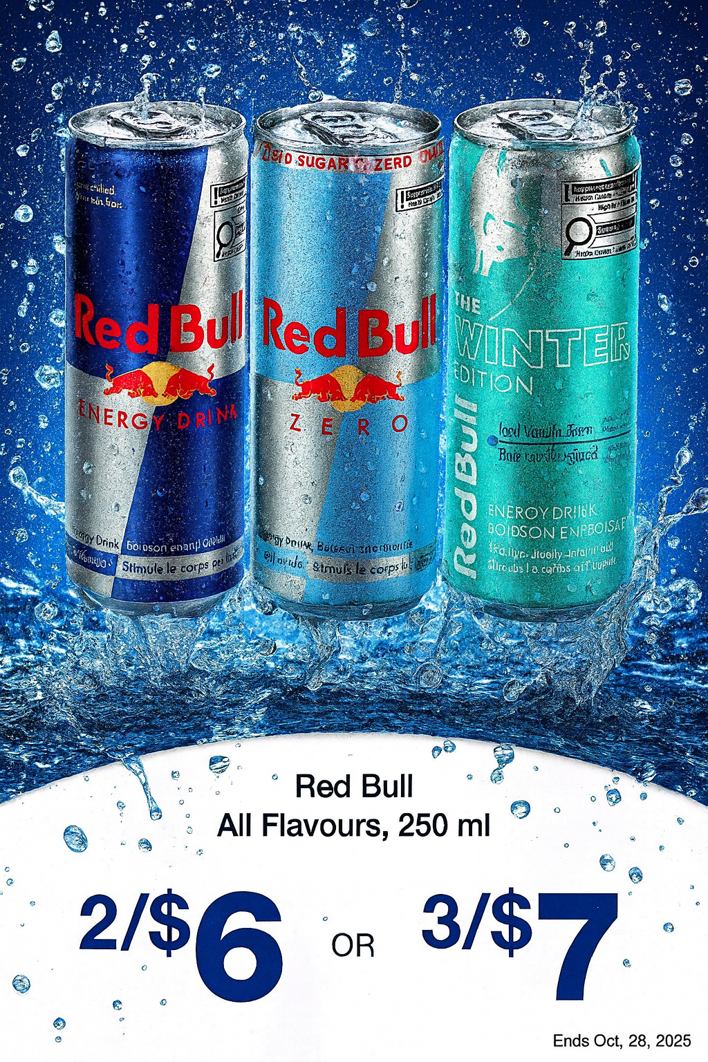 Redbull 250 ml