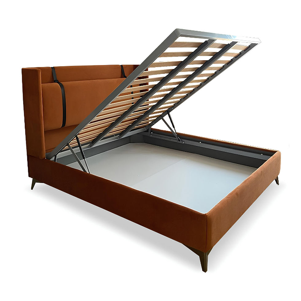 Miniatura: FIRENZE - Letto Velluto con Materasso