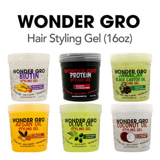 Wonder Gro Hair Styling Gel 16oz