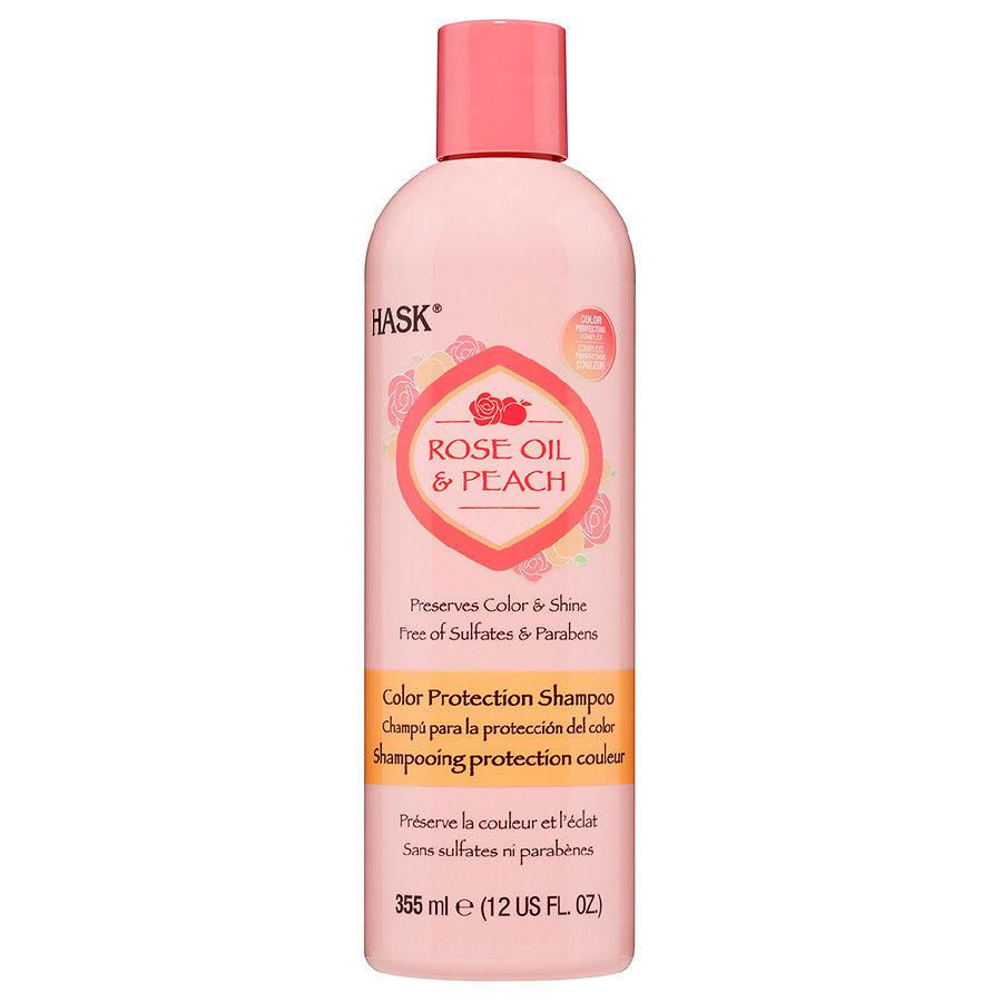 Hask Biotin Rose Oil & Peach Hair Protection Shampoo