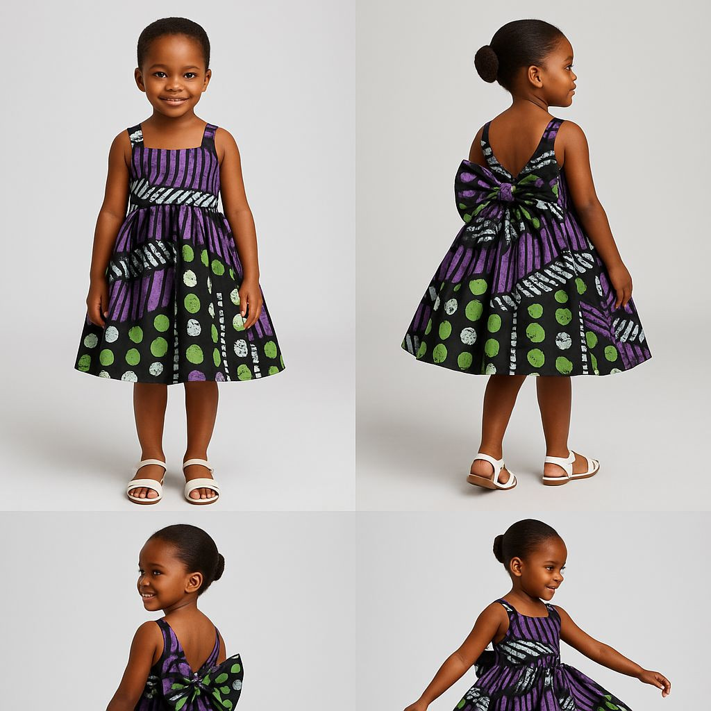 Arike Bow-Back Dress