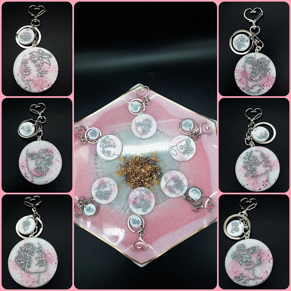 Miniaturbild: LineArt Beauty Bethany Schlüsselanhänger