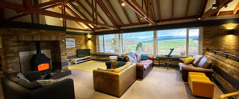 Beautiful views from our Welsh yoga retreat