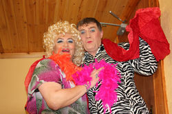 Theresa & John as Panti & Rio Rita.