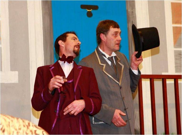 Liam & John; Mr. Dazzle & Charlie