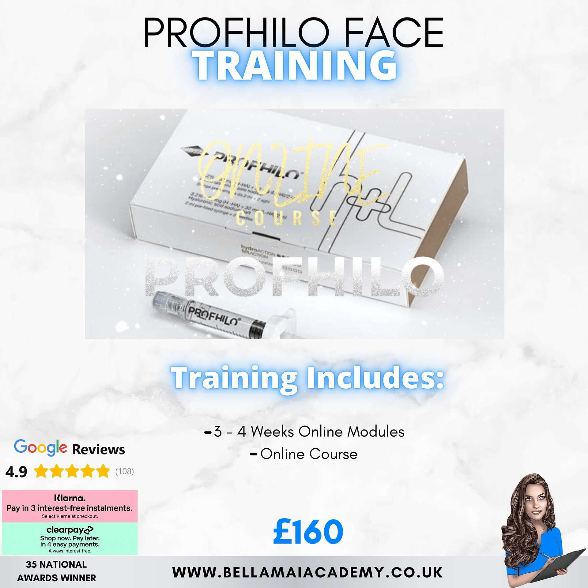 Bella Mai Academy Profhilo Face Online Training Course Essex
