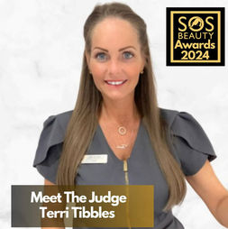 Terri Tibbles SOS Hair & Beauty Awards 2024 PMU Judge